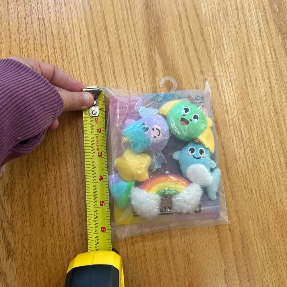 NEW Crocs Jibbitz Magical Plush Friends Charms 5 Pack Unicorn Narwhal Dragon
